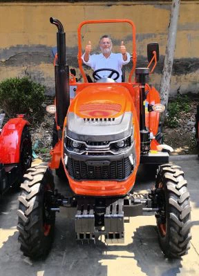 Francia mezőgazdasági gépkereskedő látogatások, Kína csúcskategóriás{0}}traktorai EU-piaci jóváha...